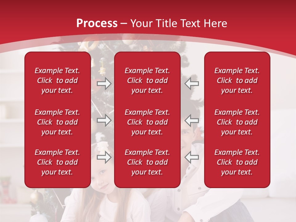 Spruce Young Girls PowerPoint Template