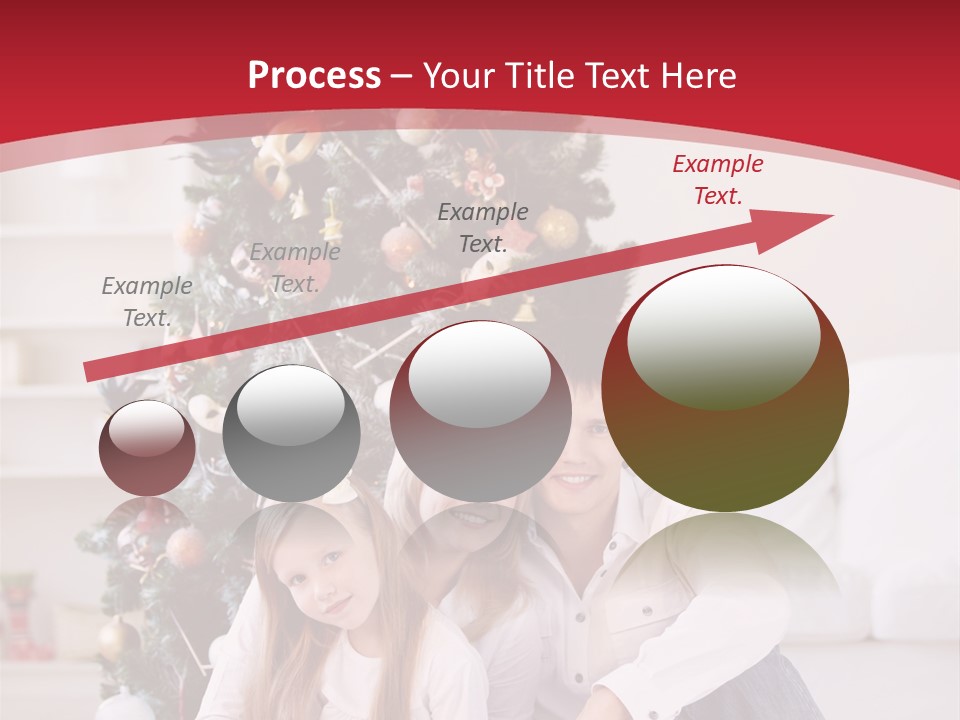 Spruce Young Girls PowerPoint Template