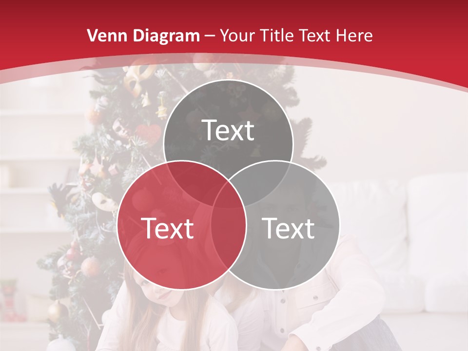 Spruce Young Girls PowerPoint Template