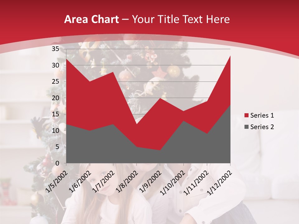 Spruce Young Girls PowerPoint Template