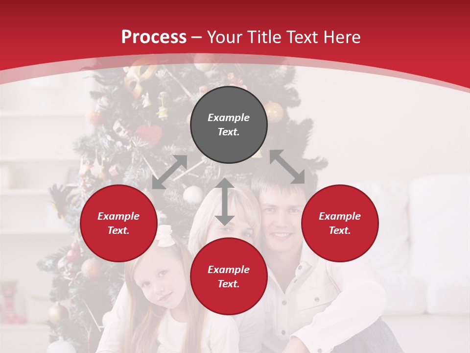 Spruce Young Girls PowerPoint Template