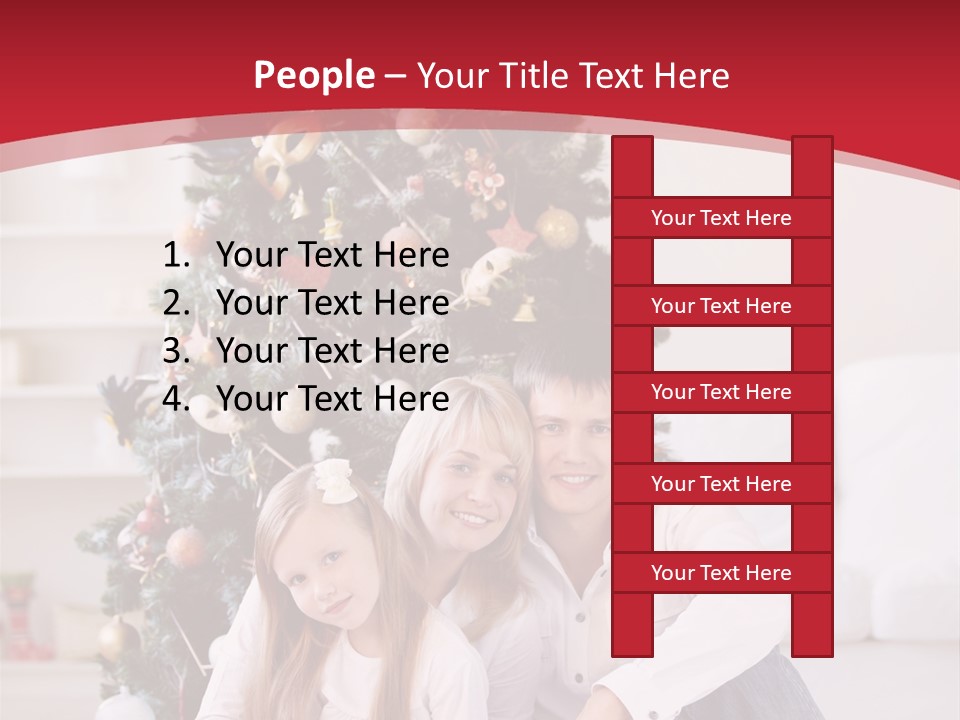 Spruce Young Girls PowerPoint Template