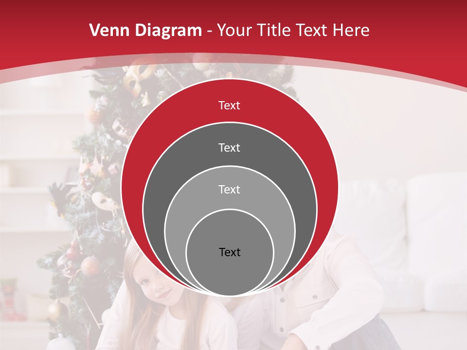 Spruce Young Girls PowerPoint Template