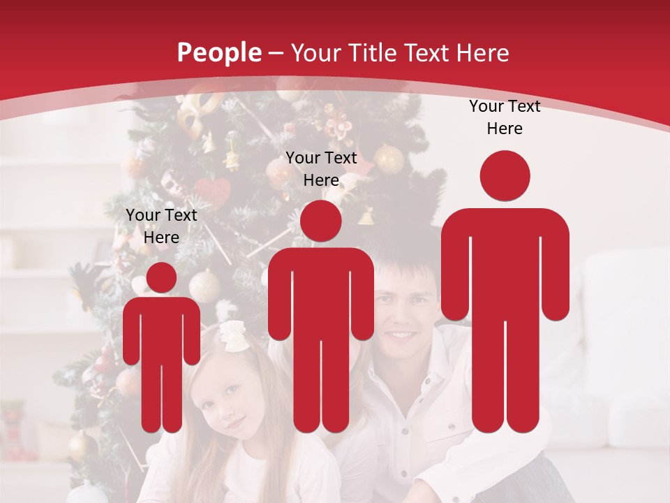 Spruce Young Girls PowerPoint Template