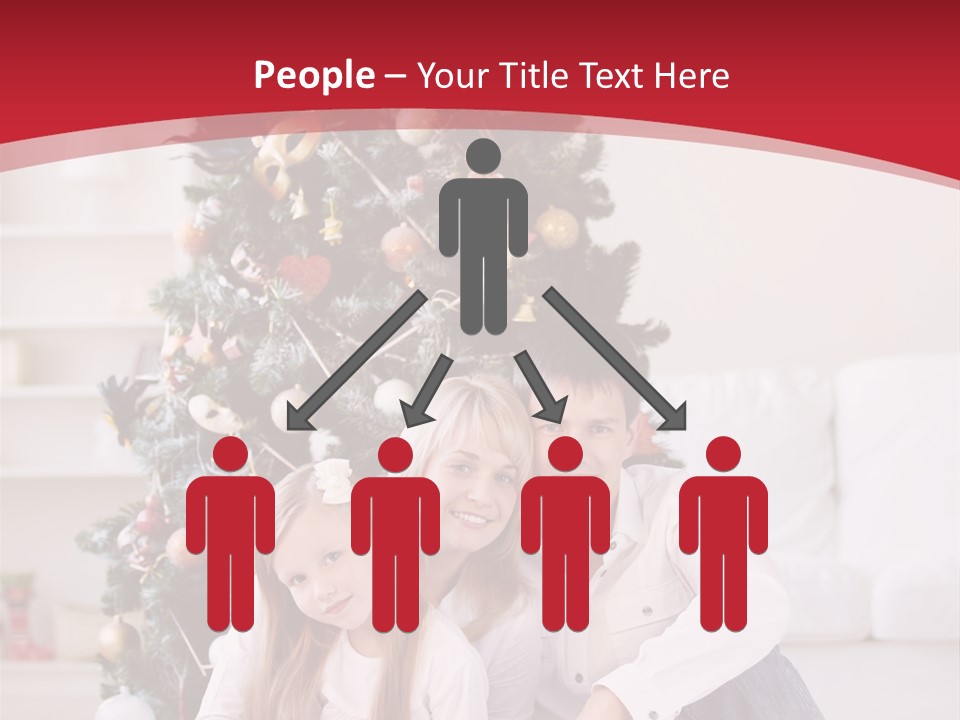 Spruce Young Girls PowerPoint Template