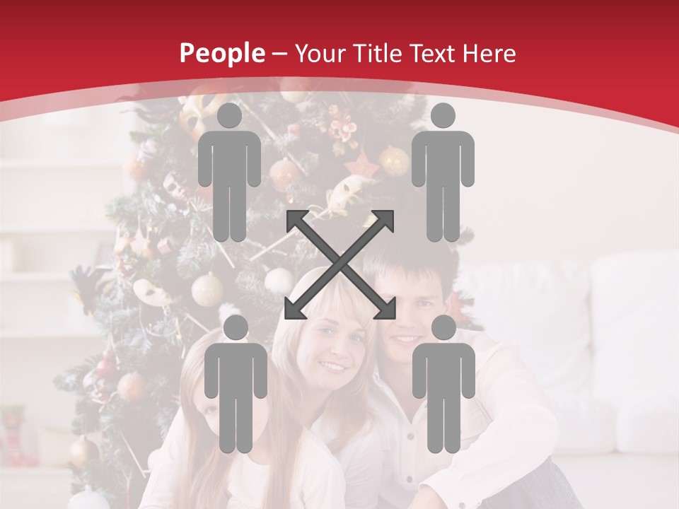 Spruce Young Girls PowerPoint Template