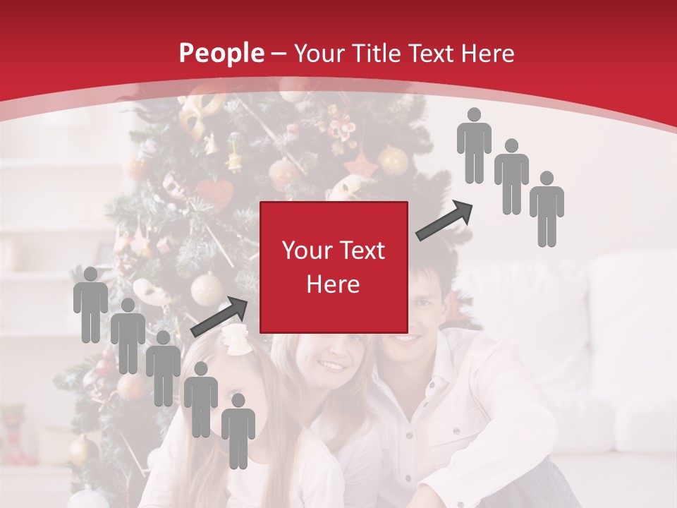 Spruce Young Girls PowerPoint Template