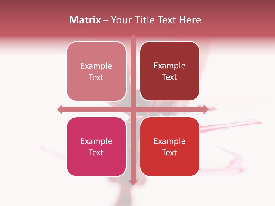 Salon Drip Makeup PowerPoint Template