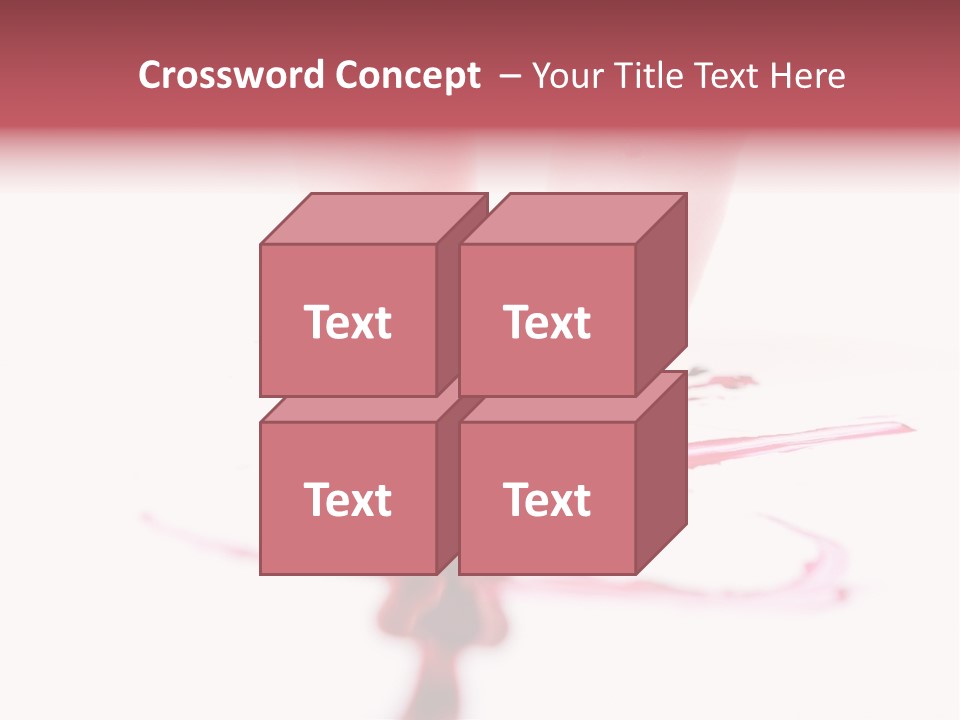 Salon Drip Makeup PowerPoint Template