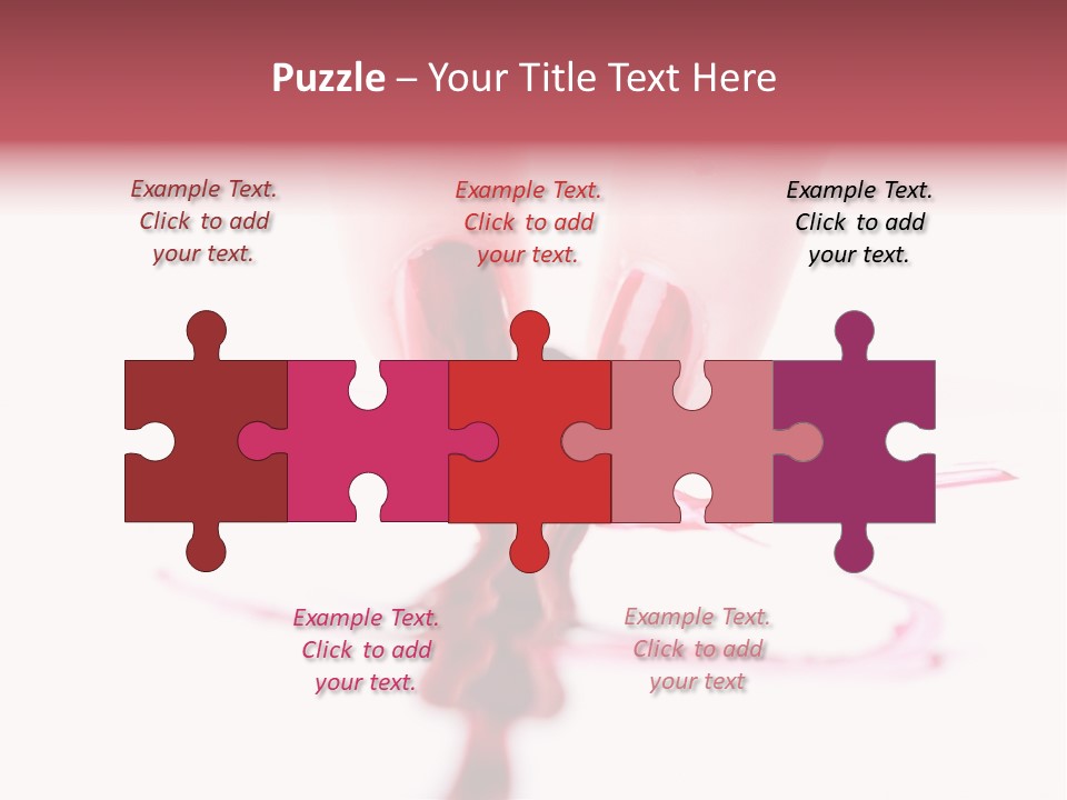 Salon Drip Makeup PowerPoint Template