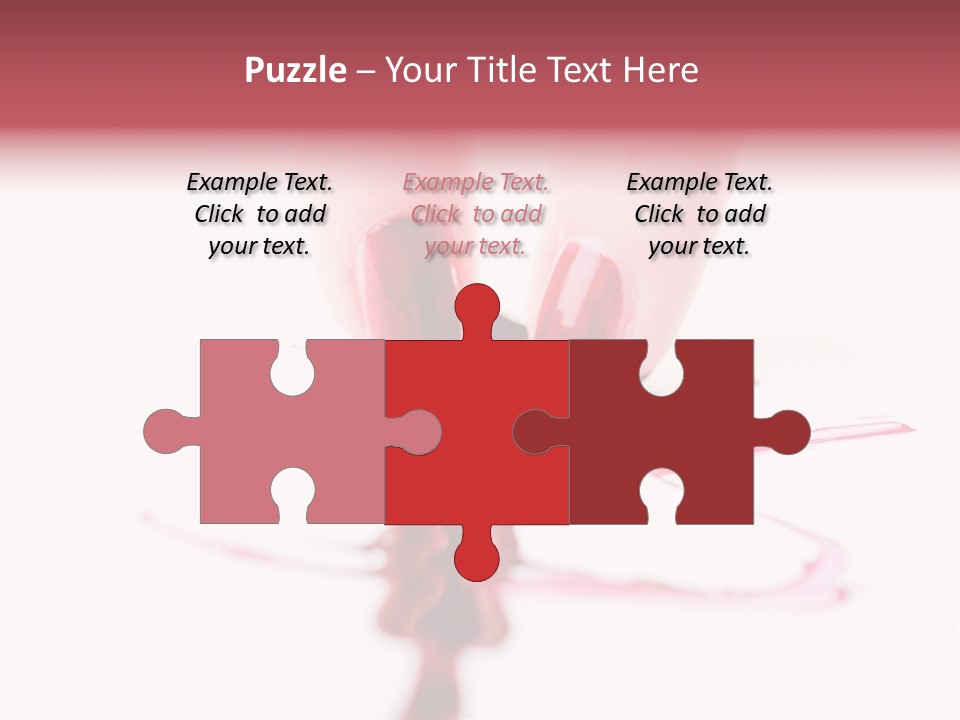 Salon Drip Makeup PowerPoint Template