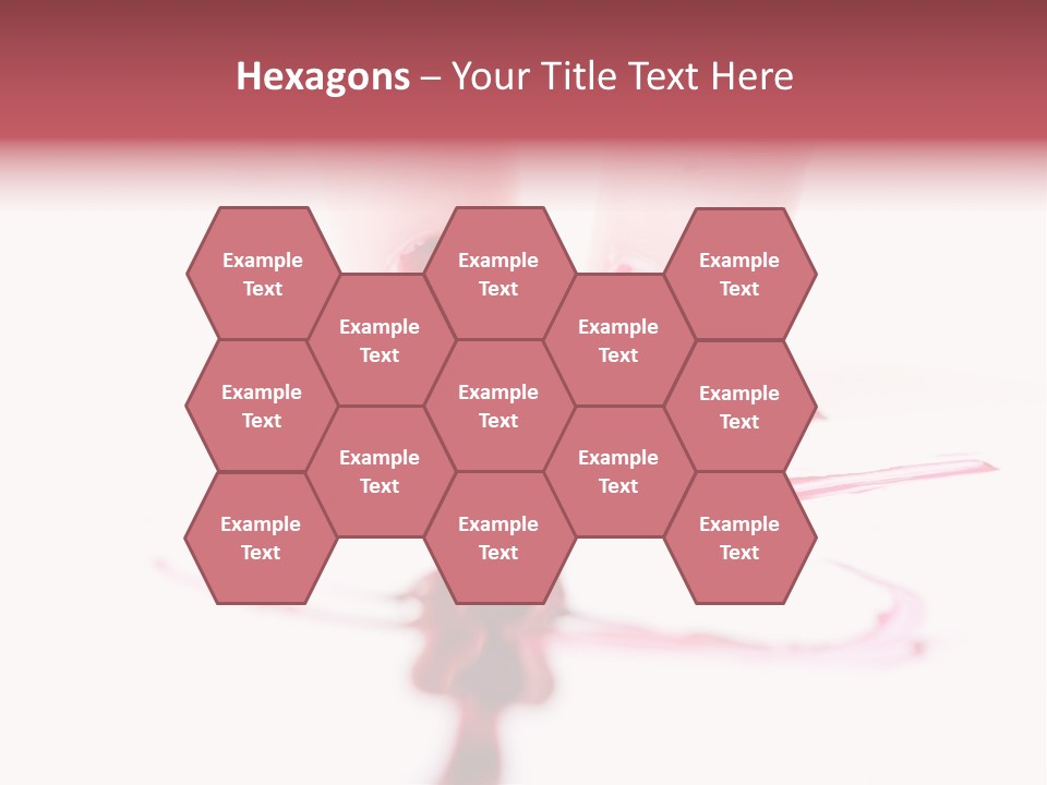 Salon Drip Makeup PowerPoint Template