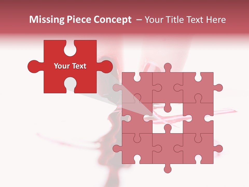 Salon Drip Makeup PowerPoint Template