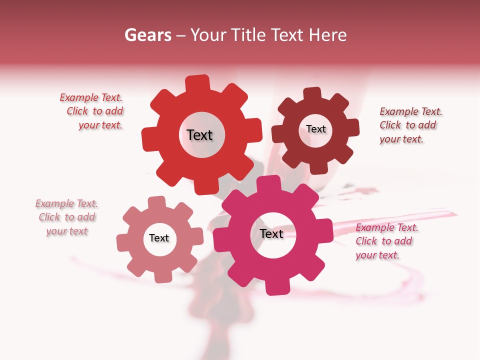 Salon Drip Makeup PowerPoint Template