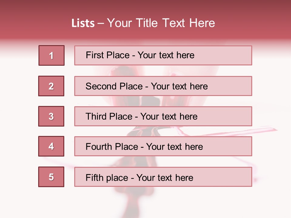 Salon Drip Makeup PowerPoint Template
