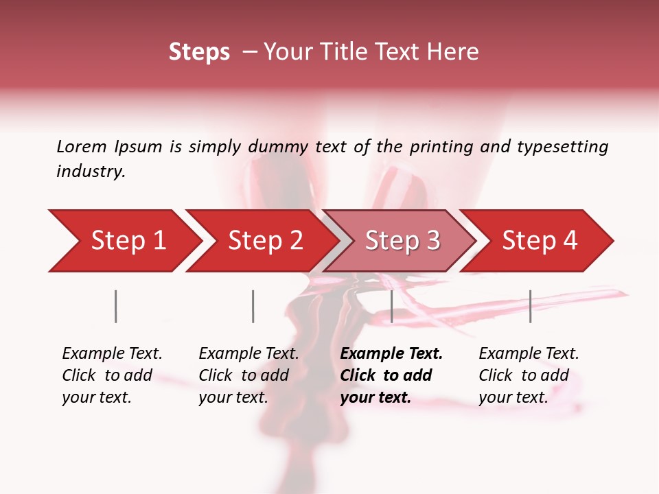Salon Drip Makeup PowerPoint Template