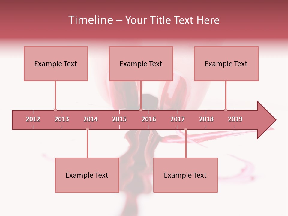 Salon Drip Makeup PowerPoint Template