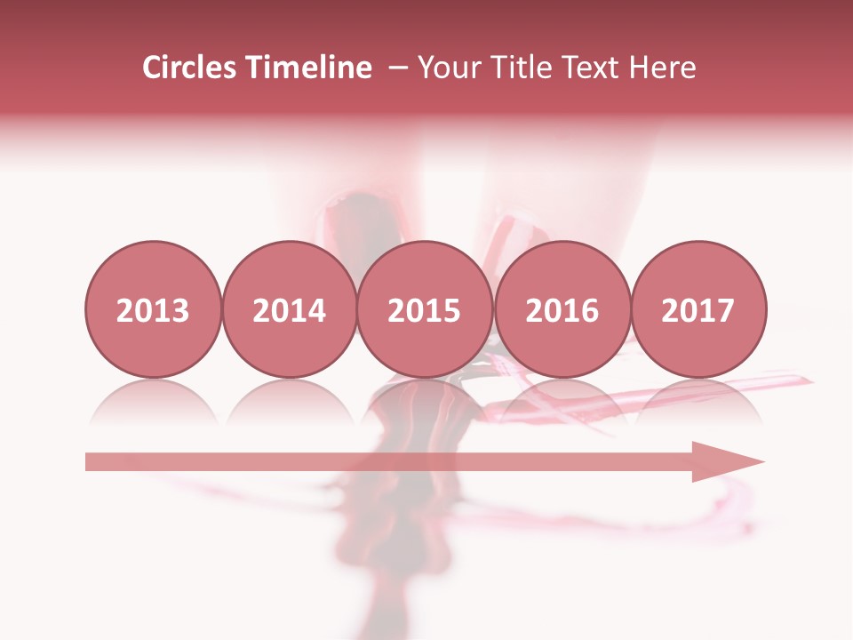 Salon Drip Makeup PowerPoint Template