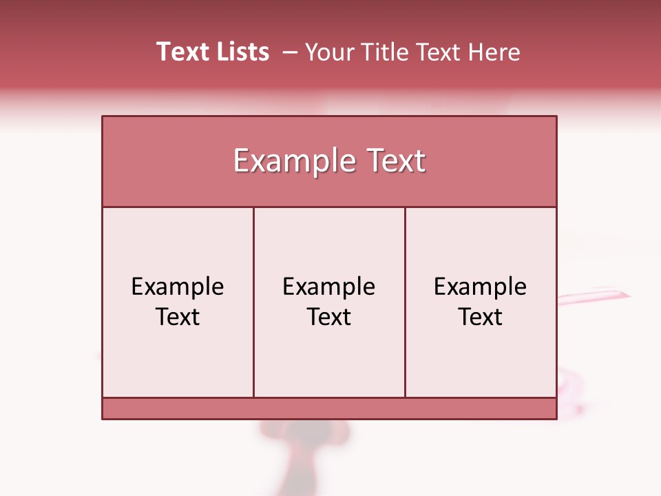 Salon Drip Makeup PowerPoint Template