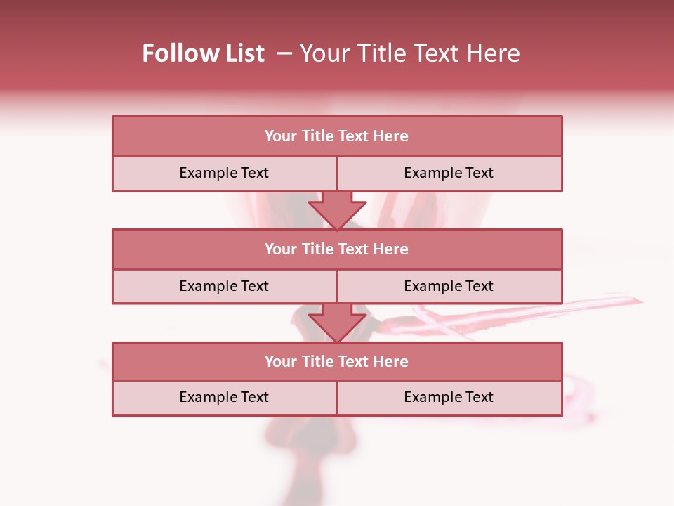 Salon Drip Makeup PowerPoint Template