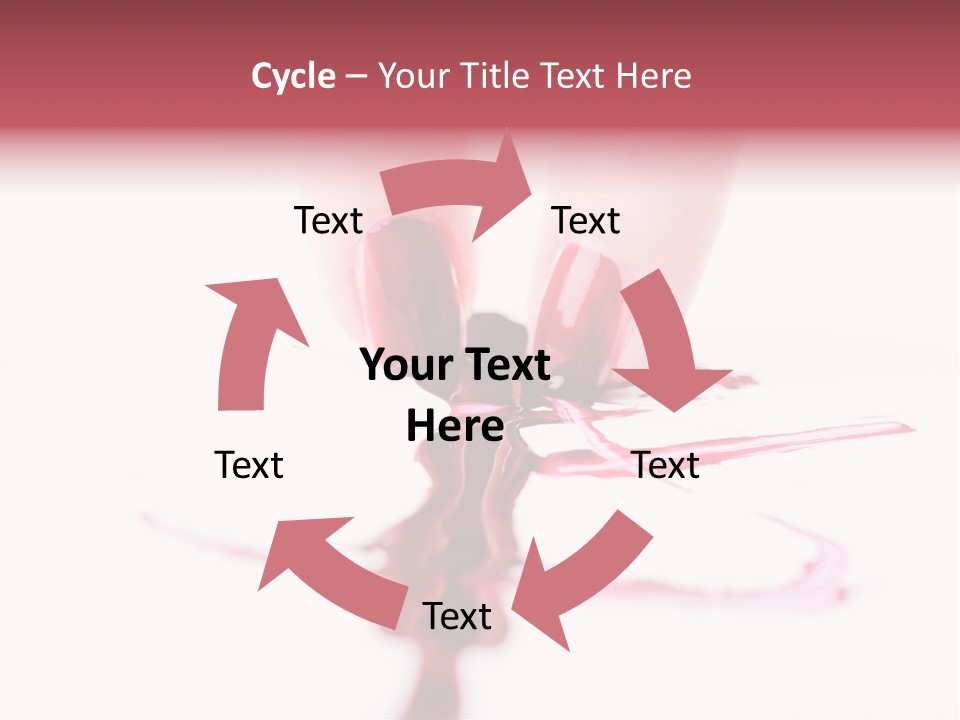 Salon Drip Makeup PowerPoint Template