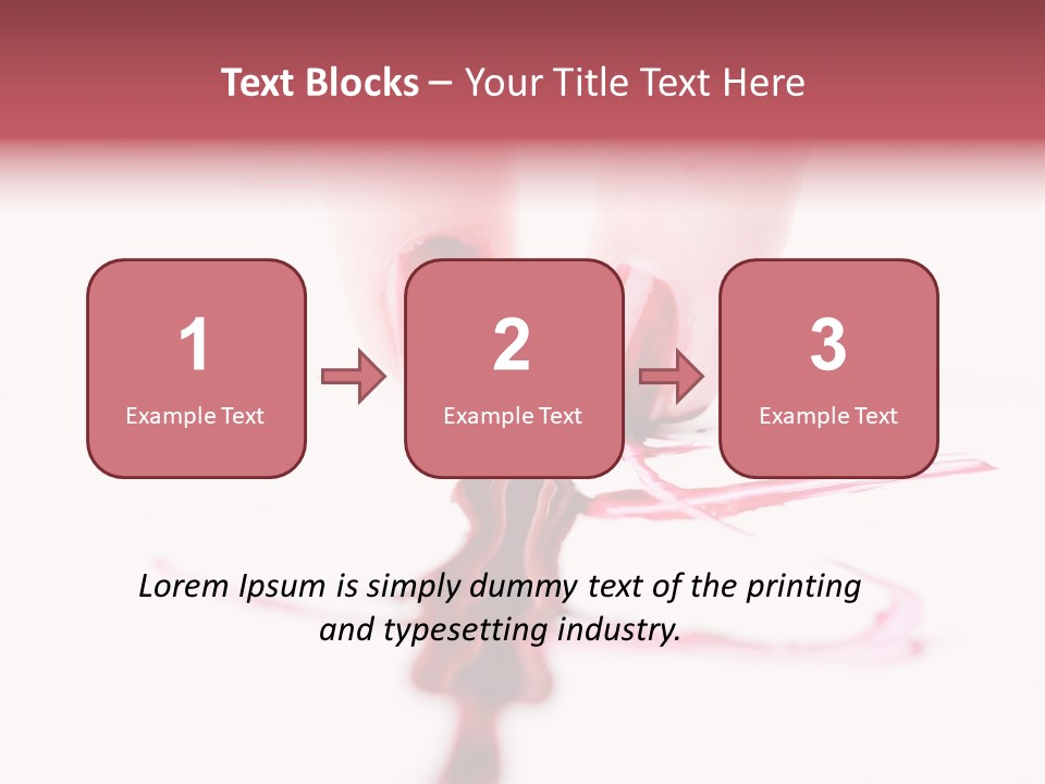 Salon Drip Makeup PowerPoint Template