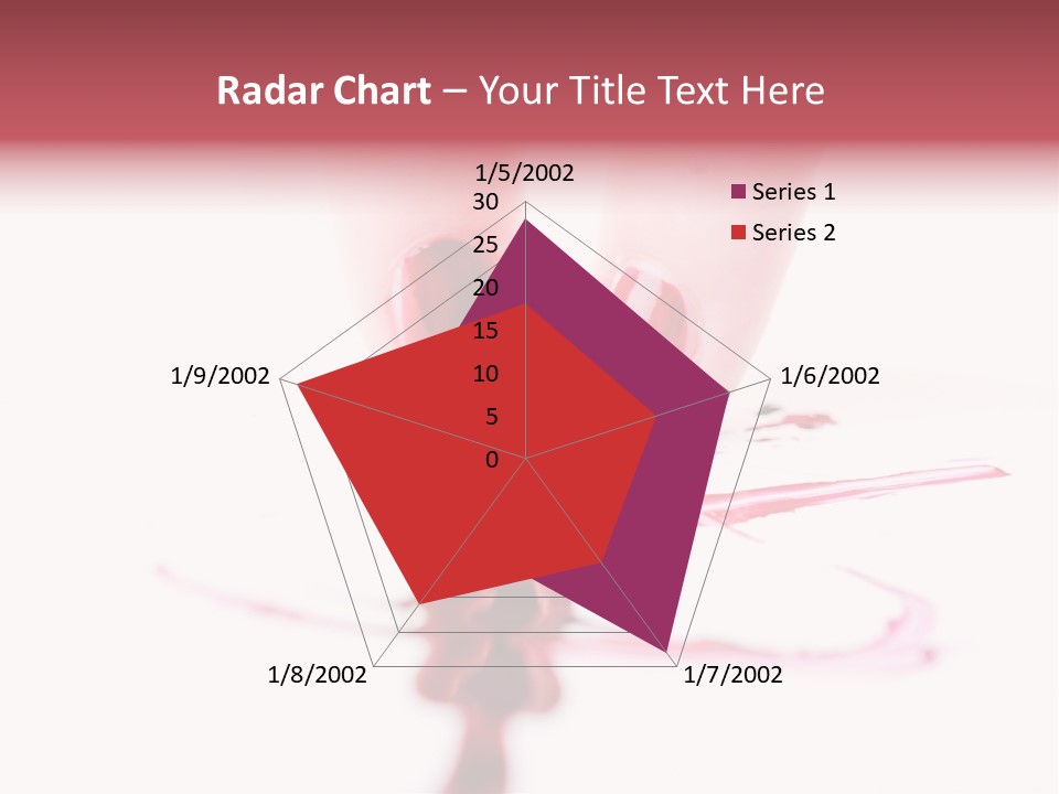 Salon Drip Makeup PowerPoint Template