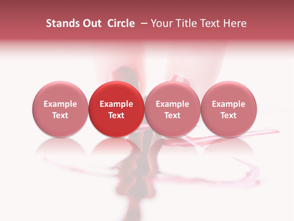 Salon Drip Makeup PowerPoint Template