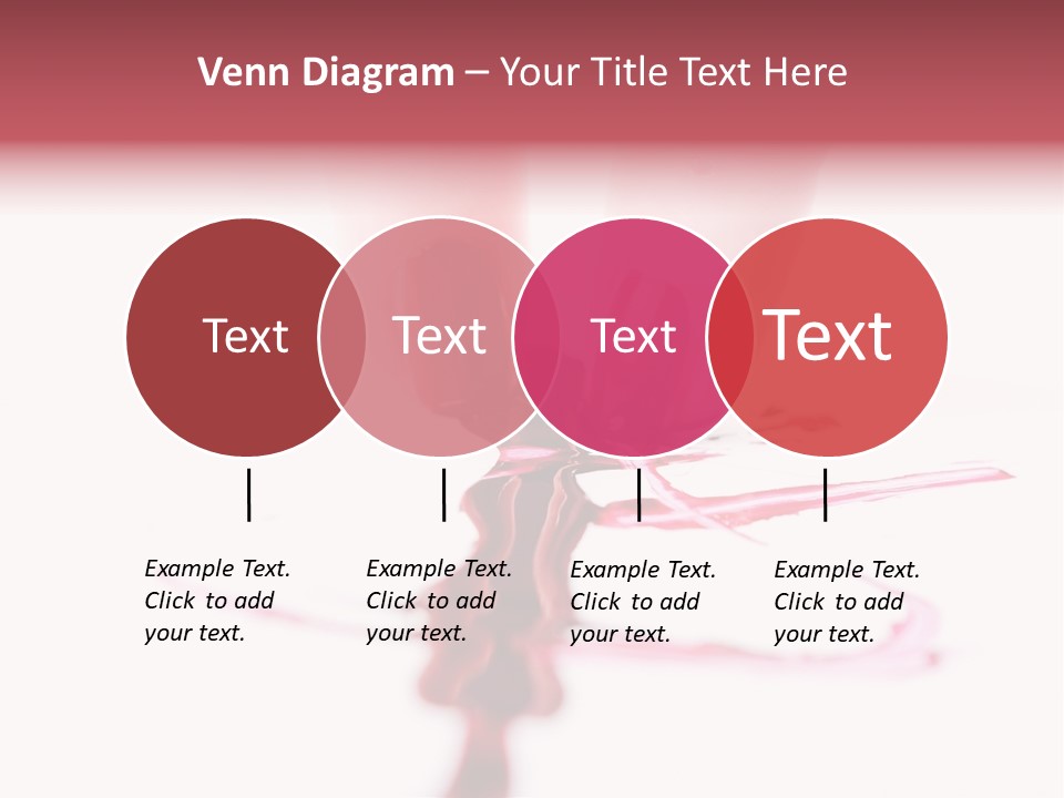 Salon Drip Makeup PowerPoint Template