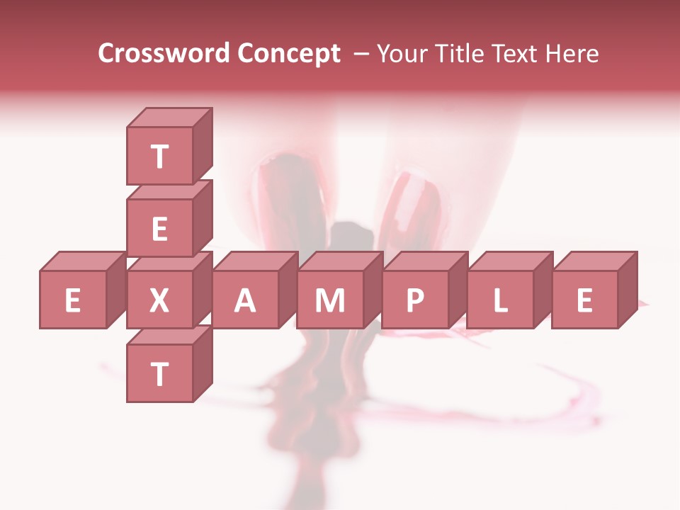 Salon Drip Makeup PowerPoint Template