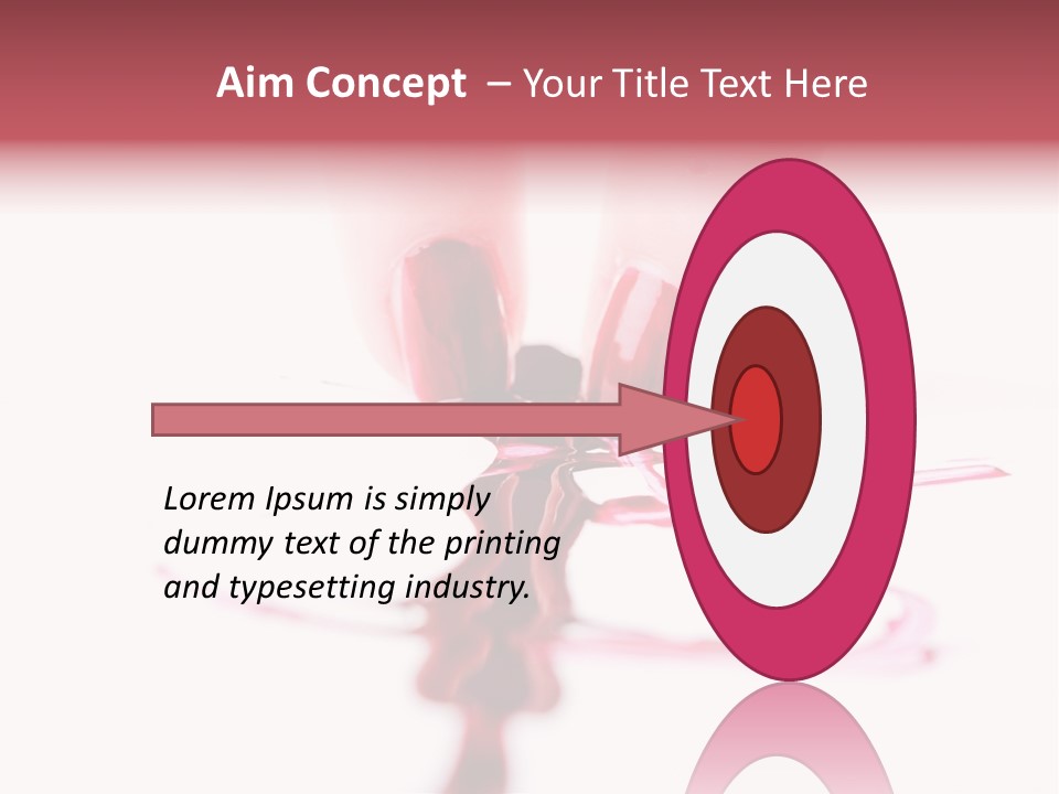 Salon Drip Makeup PowerPoint Template