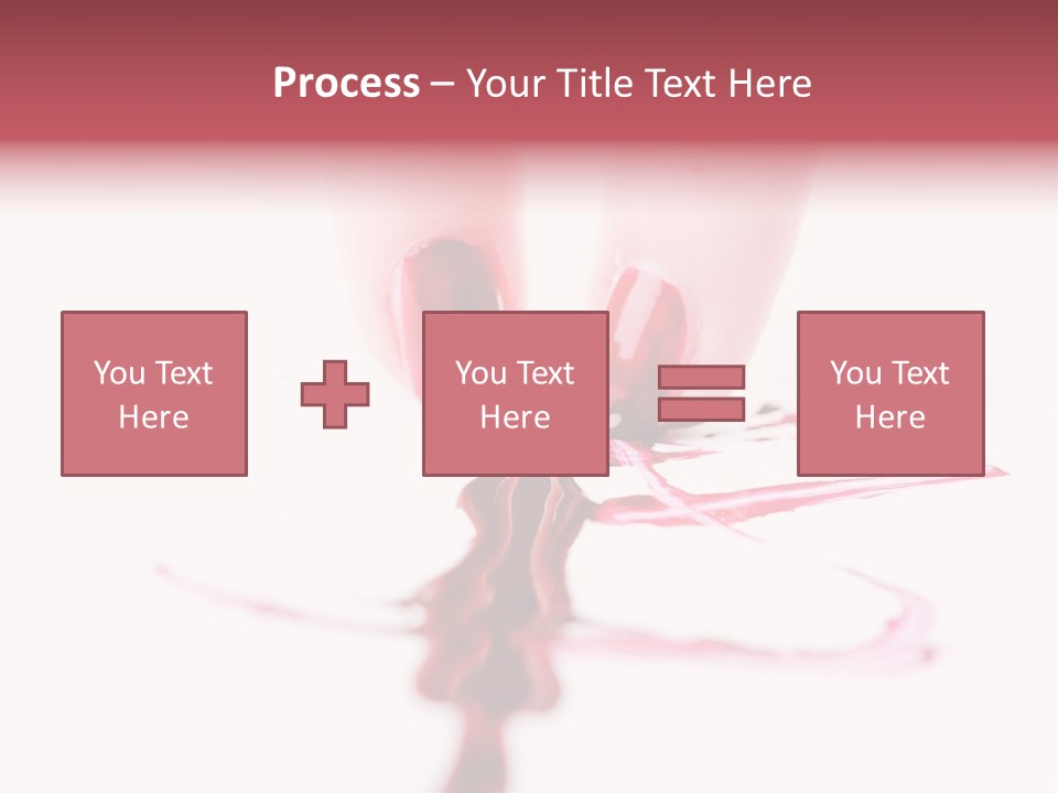 Salon Drip Makeup PowerPoint Template