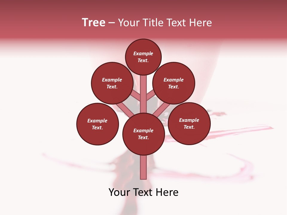 Salon Drip Makeup PowerPoint Template