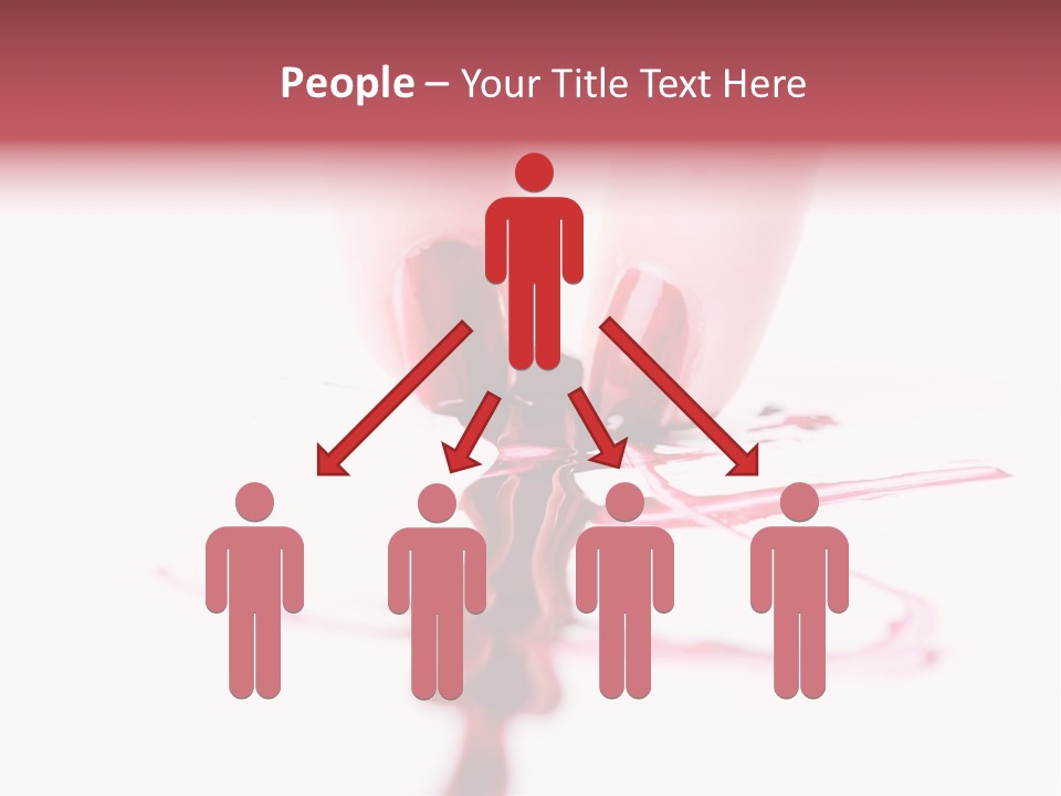 Salon Drip Makeup PowerPoint Template