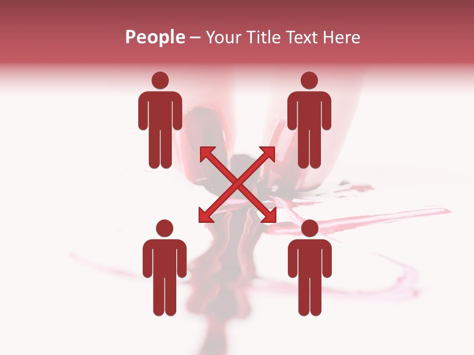 Salon Drip Makeup PowerPoint Template