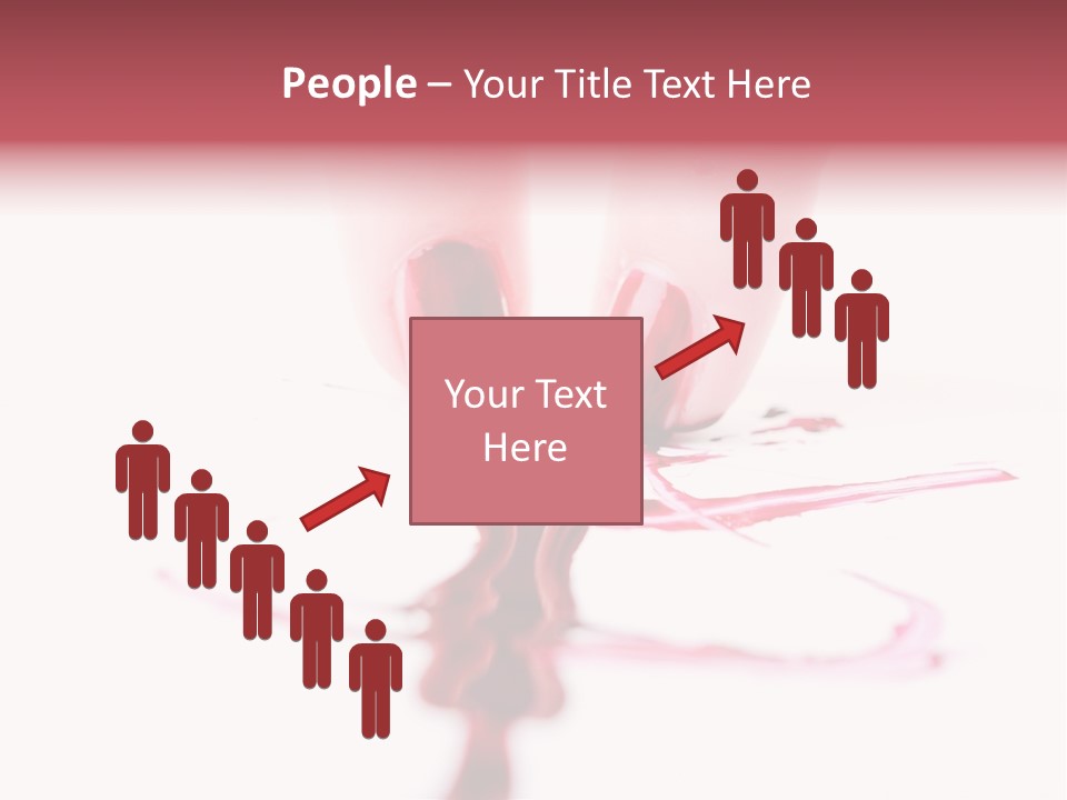 Salon Drip Makeup PowerPoint Template