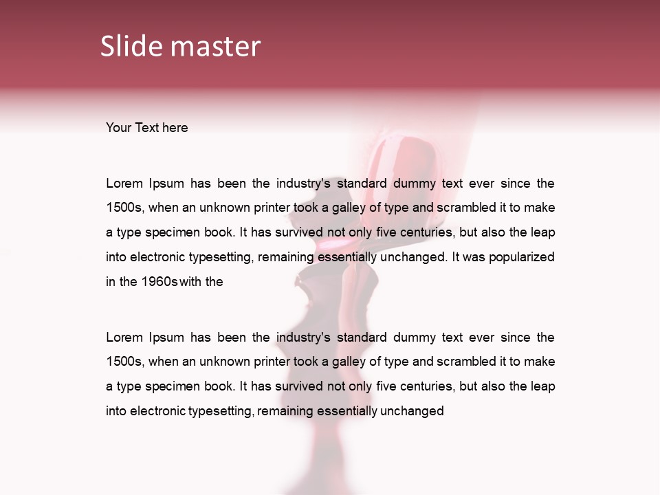 Drip Beautify Sparkle PowerPoint Template