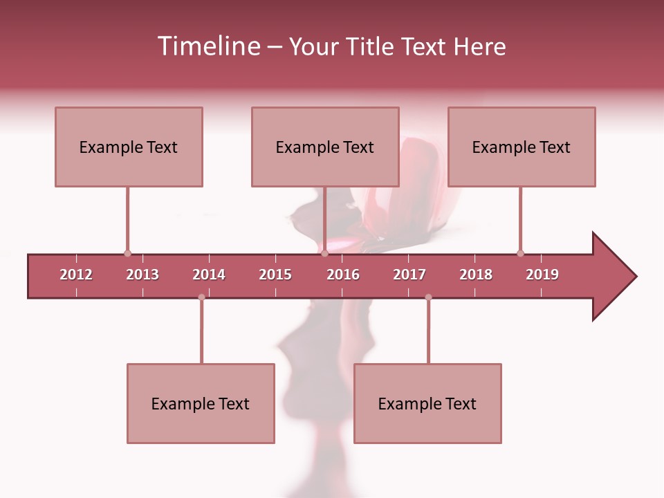 Drip Beautify Sparkle PowerPoint Template