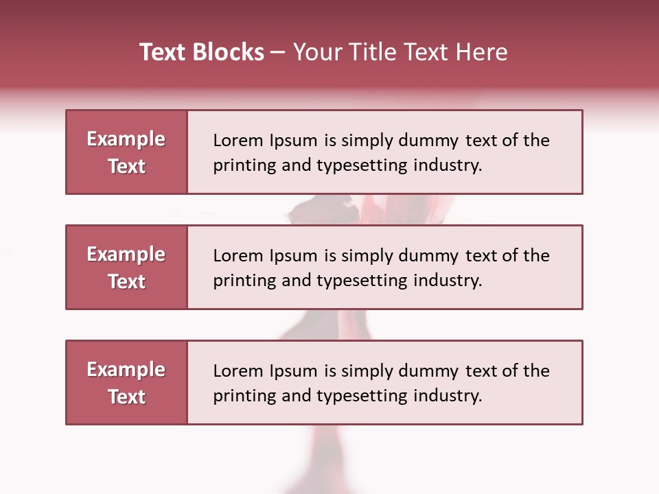 Drip Beautify Sparkle PowerPoint Template