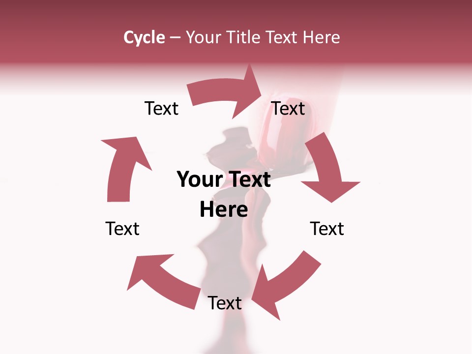 Drip Beautify Sparkle PowerPoint Template