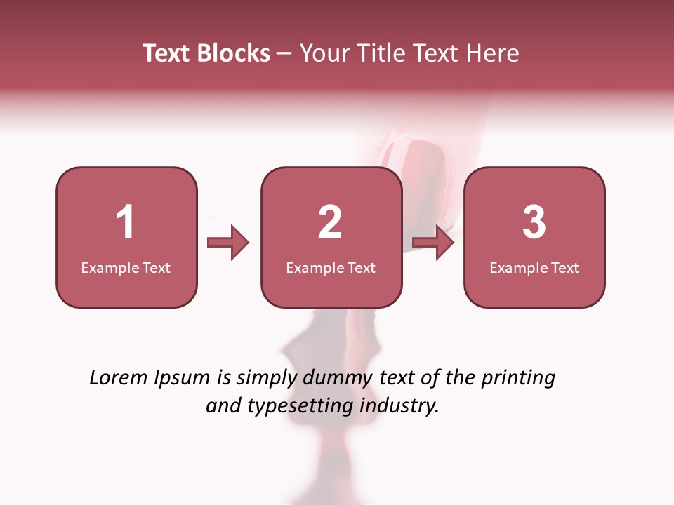 Drip Beautify Sparkle PowerPoint Template