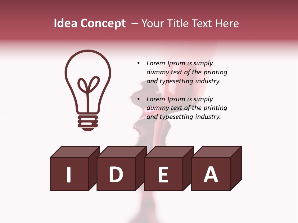 Drip Beautify Sparkle PowerPoint Template