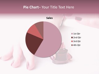 Bottle Esteem Beautician PowerPoint Template