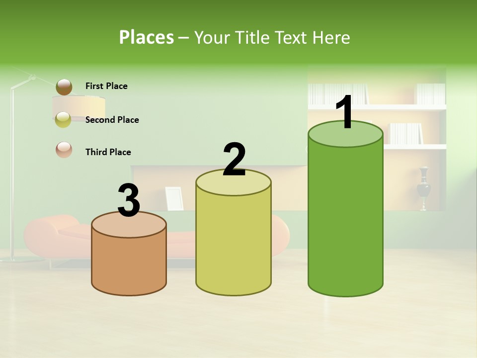 Life Tyle Ofa De Ign PowerPoint Template