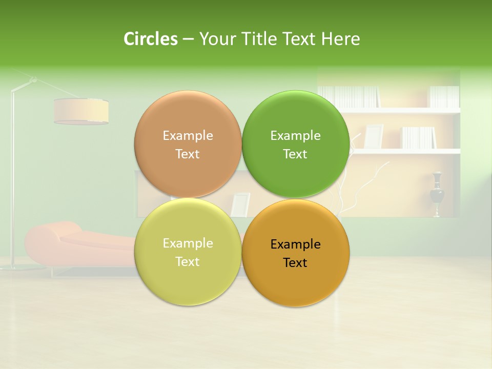 Life Tyle Ofa De Ign PowerPoint Template