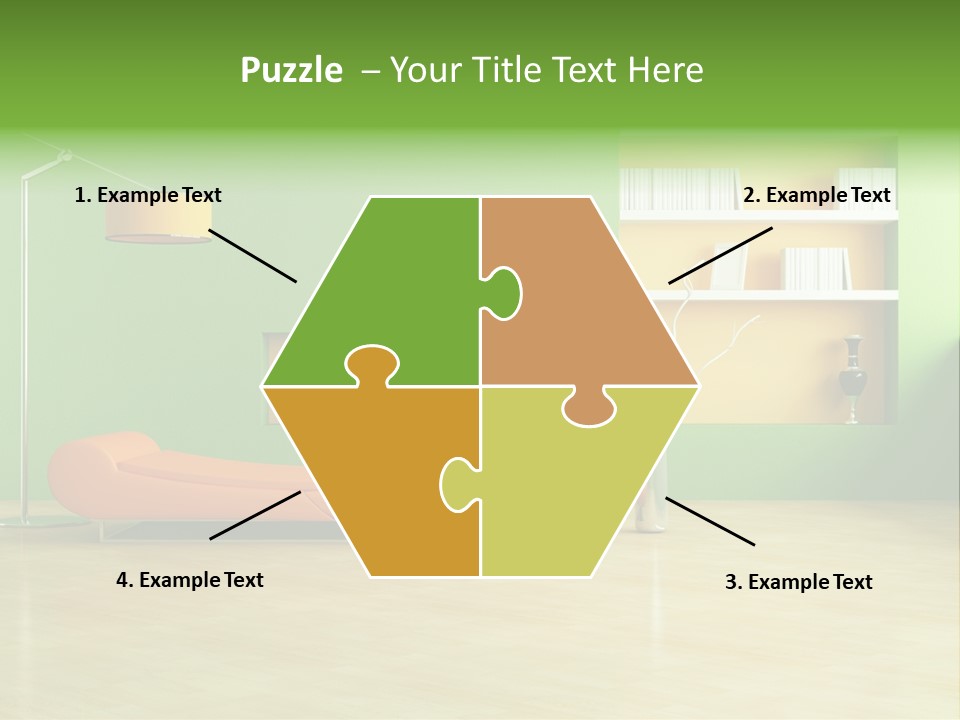 Life Tyle Ofa De Ign PowerPoint Template