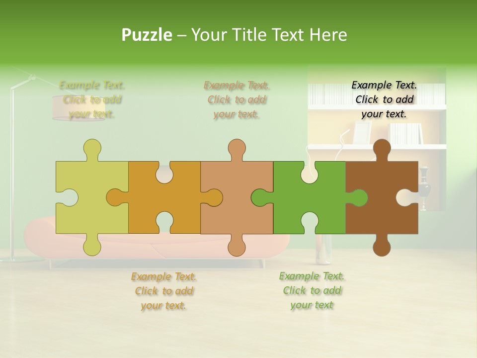 Life Tyle Ofa De Ign PowerPoint Template