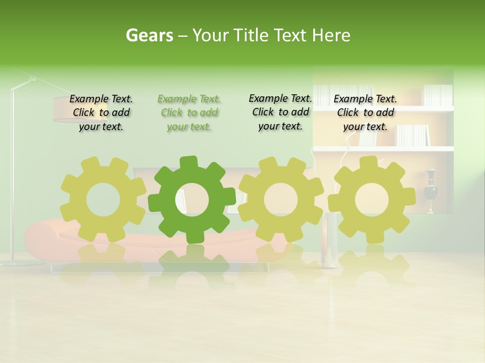 Life Tyle Ofa De Ign PowerPoint Template