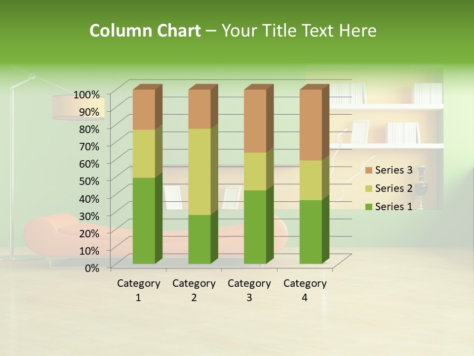 Life Tyle Ofa De Ign PowerPoint Template