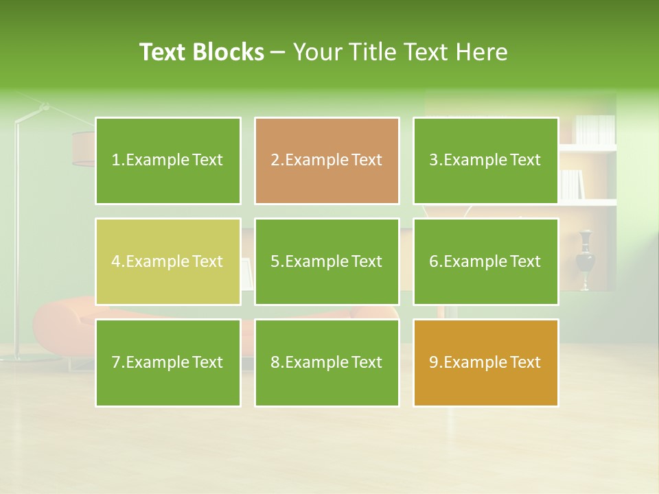 Life Tyle Ofa De Ign PowerPoint Template